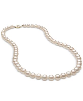 Belle de Mer - Cultured Freshwater Pearl (6mm) Strand in 14k Gold
