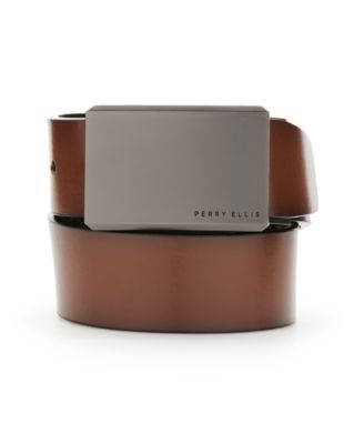 Perry Ellis Portfolio - Men's Matte at Me Reversible Belt
