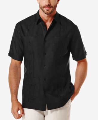 Cubavera - Shirt, Short-Sleeve Embroidered Guayabera Shirt