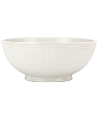 Lenox - French Perle Groove Collection White Serving Bowl