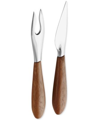 Nambé - 2-Pc. Curvo Cheese Set