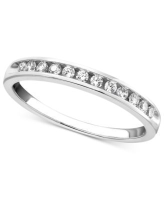 Macy's Brand - Diamond Band Ring in 14k Gold or White Gold (1/4 ct. t.w.)