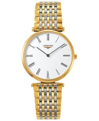 Longines - Unisex Swiss La Grande Classique De  Two-Tone Stainless Steel Bracelet Watch 36mm L47552117