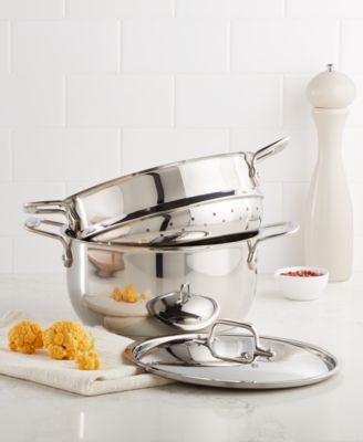 All-Clad - Stainless Steel Steamer Pot, 5 Qt.