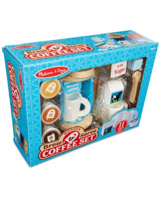 Melissa and Doug - Wooden Brew & Serve Coffee Set
