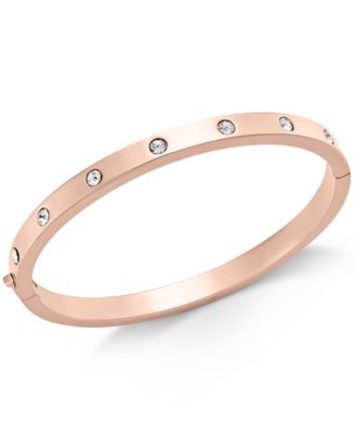 kate spade new york - Bezel-Set Polished Bangle Bracelet