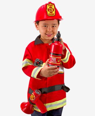 Melissa and Doug - Kids Toys, Best Friends Fire Chief Role Play Costume Set