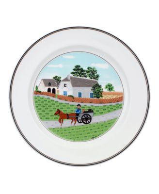 Villeroy & Boch - Dinnerware, Design Naif Going to Market Dinner Plate