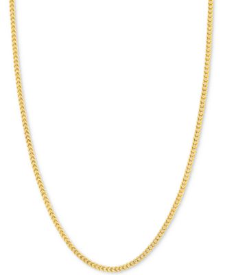 Italian Gold - Franco Chain Necklace in 14k Gold