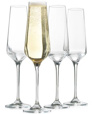 Hotel Collection - Set of 4 Flute Glasses