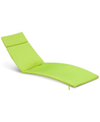 Noble House - Paulina Outdoor Chaise Lounge Cushion, Quick Ship