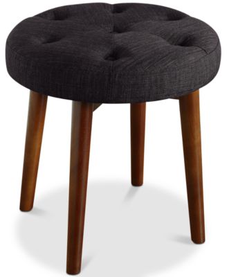 Elle Decor - Penelope Round Stool, Quick Ship