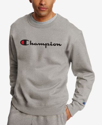 Champion - Men's Powerblend Fleece Logo Sweatshirt