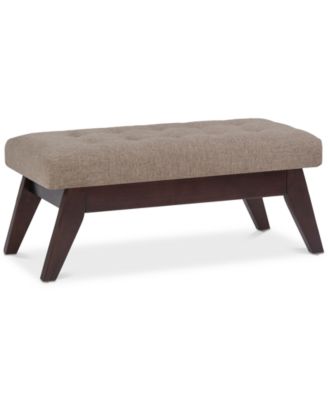 Simpli Home - Ednie Ottoman, Quick Ship