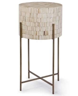 Regina Andrew Design - Bone Drum Table, Quick Ship