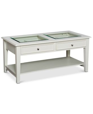 Southern Enterprises - Panorama Cocktail Table, Quick Ship