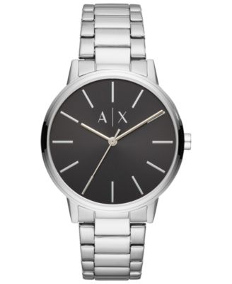 A|X Armani Exchange - Men's Cayde Stainless Steel Bracelet Watch 42mm
