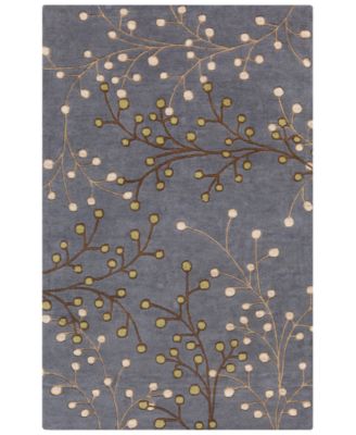 Surya - Athena ATH-5125 Navy 4' x 6' Area Rug