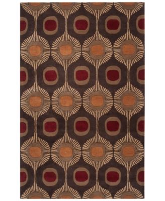 Surya - Forum FM-7170 Dark Brown 4' x 6' Area Rug