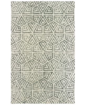 Oriental Weavers - Tallavera 55605 Gray/Ivory 5' x 8' Area Rug