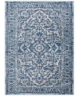 Abbie & Allie Rugs - MNC-2302 Sky Blue 3'11" x 5'7" Area Rug
