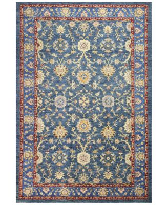 BB Rugs - Mansehra 620565 Blue 6'6" x 9'8" Area Rug