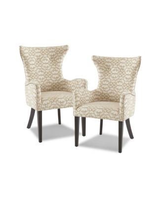 Furniture - Angelica Arm Dining Chair Set of 2