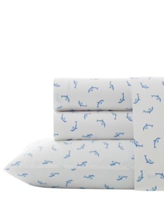 Poppy & Fritz - Dolphins Sheet Set, Twin