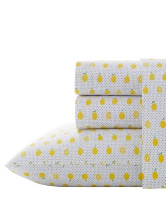 Poppy & Fritz - Lemons Sheet Set, Twin XL
