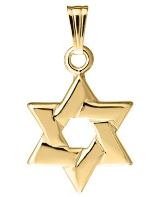 Macy's Brand - Children's Star of David Pendant in 14k Yellow Gold
