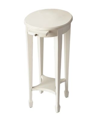 Butler - Arielle Cottage White Accent Table, Quick Ship