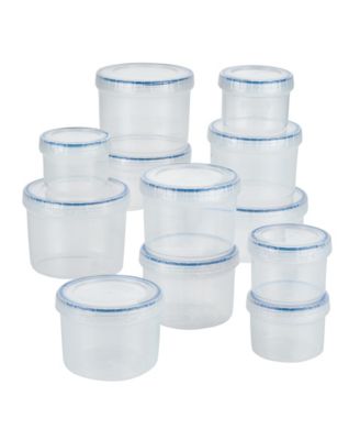 Lock n Lock - Easy Essentials 24-Pc. Twist Food Storage Containers