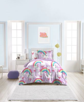 Macy's Brand - Unicorn Rainbow Bed in a Bag