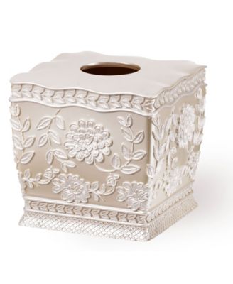 Popular Bath - rose vine tissue box