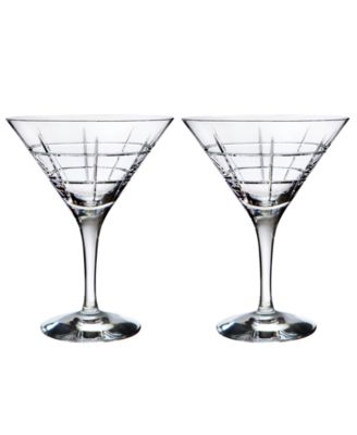 Orrefors - "Street" Martini Glasses, Set of 2