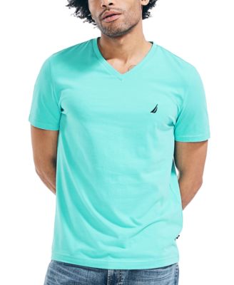 Nautica - Men's J-Class Logo Graphic V-Neck T-Shirt
