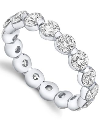 Sirena - Diamond Round Eternity Band 3 1/4 ct. t.w. 14k White or Yellow Gold
