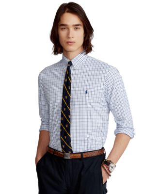 Polo Ralph Lauren - Men's Classic-Fit Plaid Performance Shirt