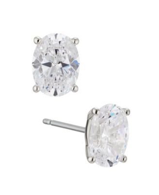 Eliot Danori - Oval Cubic Zirconia Earring, Created for Macy's
