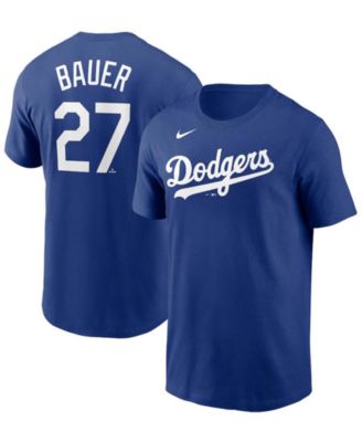 Nike - Los Angeles Dodgers Men's Name and Number Player T-Shirt - Trevor Bauer
