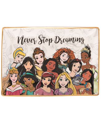Disney - Princess "Never Stop Dreaming" Trinket Tray