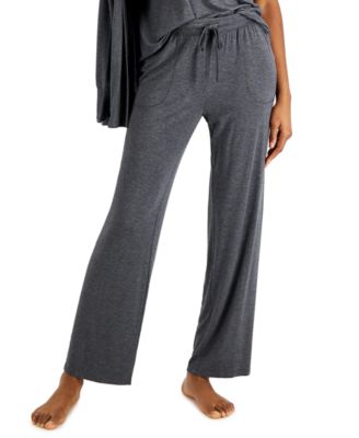 Alfani - Super Soft Open-Leg Lounge Pants