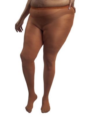 Nude Barre - Footed Opaque Tights