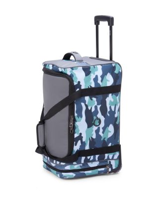 Delsey - Raspail Rolling Carry-On Duffel - Black