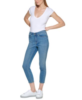 Calvin Klein Jeans - Petite High Rise Skinny Ankle Jeans