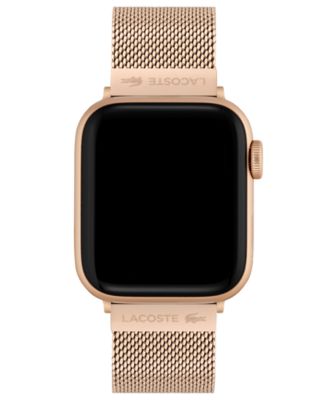 Lacoste - Carnation Gold-Tone Mesh Bracelet for Apple Watch&reg; 38mm/40mm