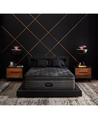 Beautyrest - Black&reg; K-Class 16.5" Plush Pillow Top Mattress Set- Full