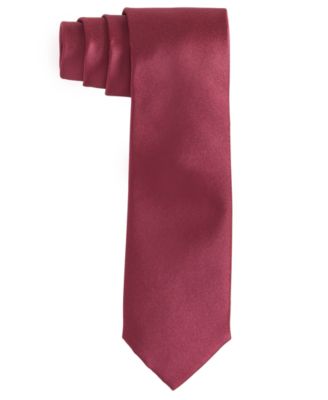 Alfani - Men's Solid Texture Slim Tie
