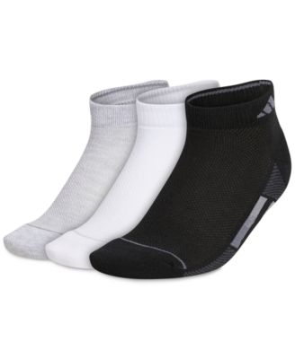 adidas - Women's 3-Pk. Superlite Three-Stripe Low Cut Socks