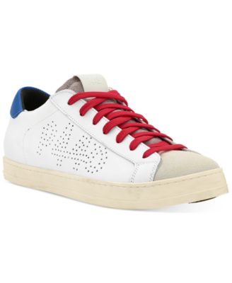 P448 - Men's F22 John Perforated Logo Low-Top Sneaker